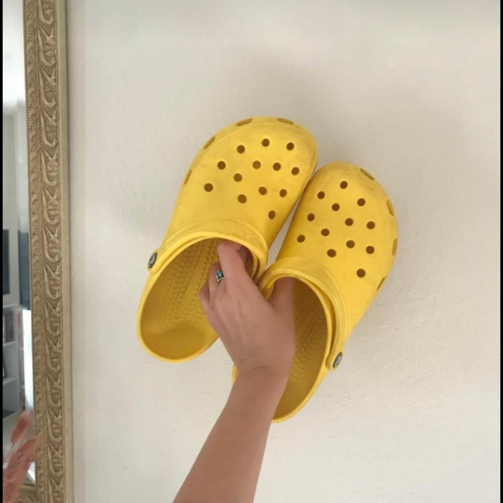 Yellow Crocs!